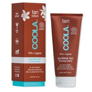 Coola sunless tan firming lotion